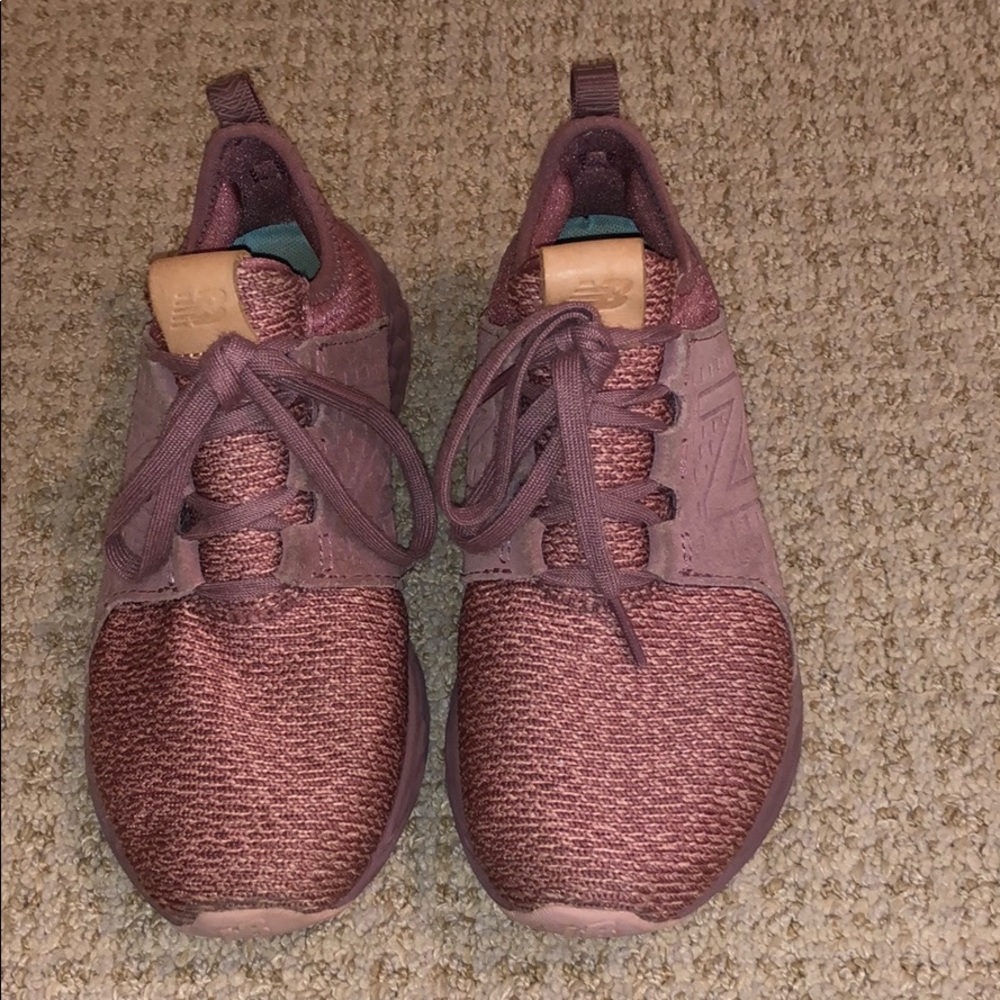 Pink new balance sneakers